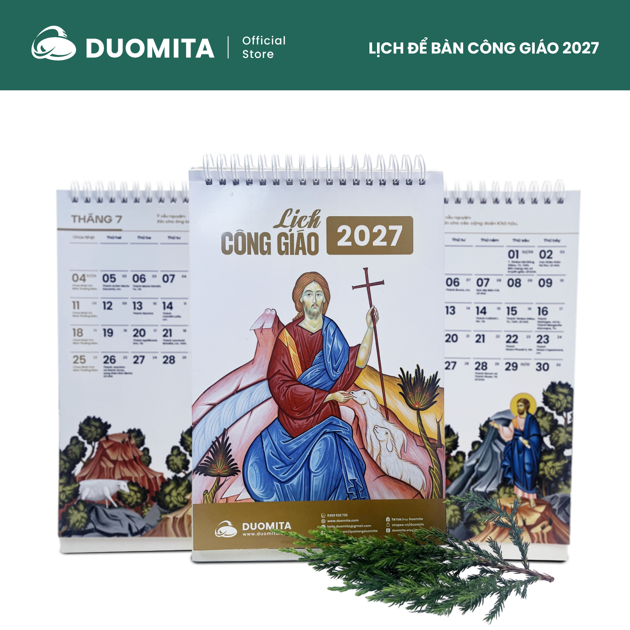 Lịch Công Giáo để bàn 2027